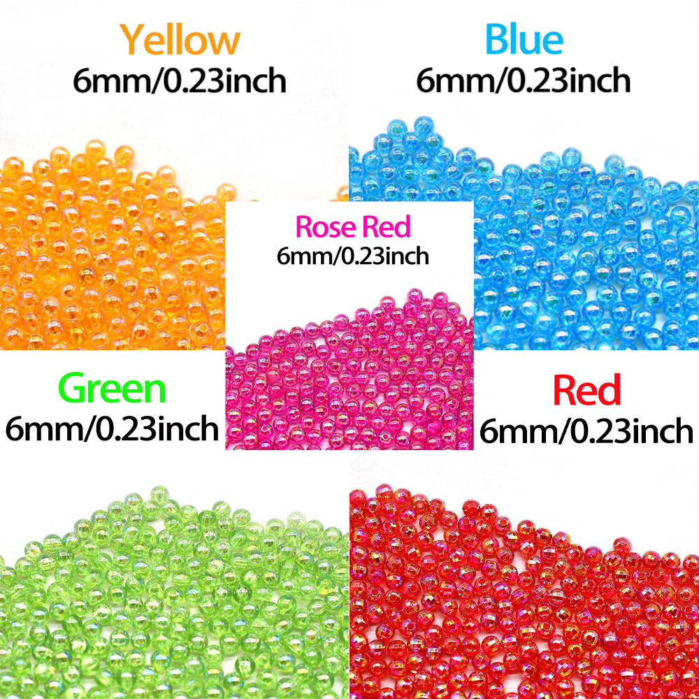 MNFT Mix 5 Colors Round Beads  - đánh giá và giá Fishing Hook Assortment