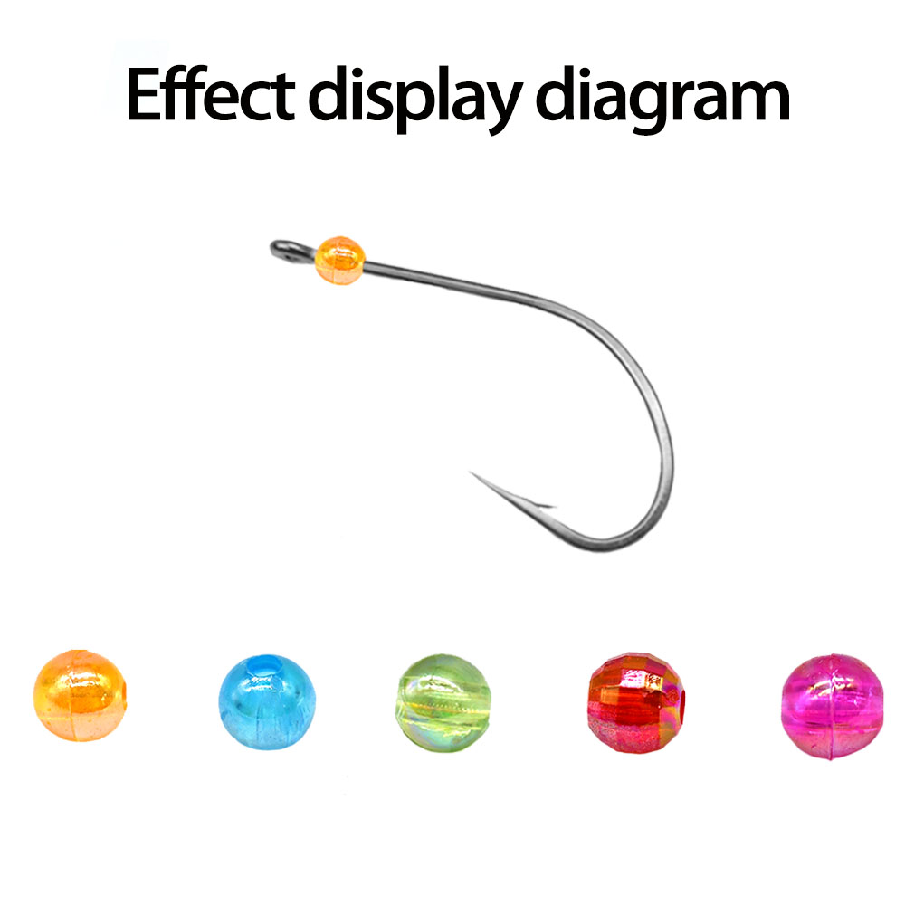 MNFT Mix 5 Colors Round Beads  - đánh giá và giá Fishing Hook Assortment